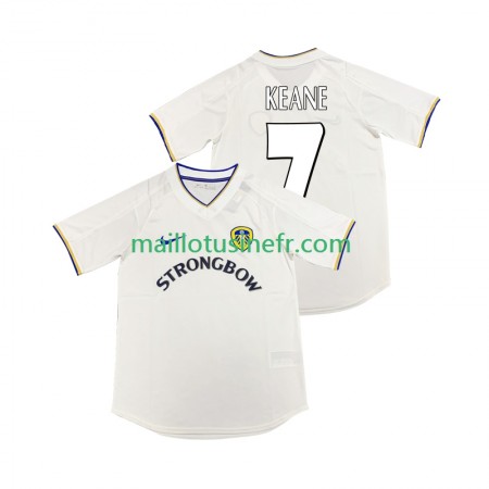 Maillot de Foot Leeds United KEANE 7 2000 2001 Domicile Retro Maillot de Foot Leeds United KEANE 7 2000 2001 Domicile Retro